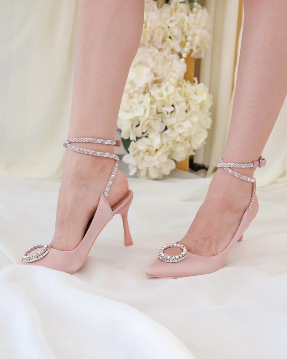 Aubrey Heels in Blush - Image 4
