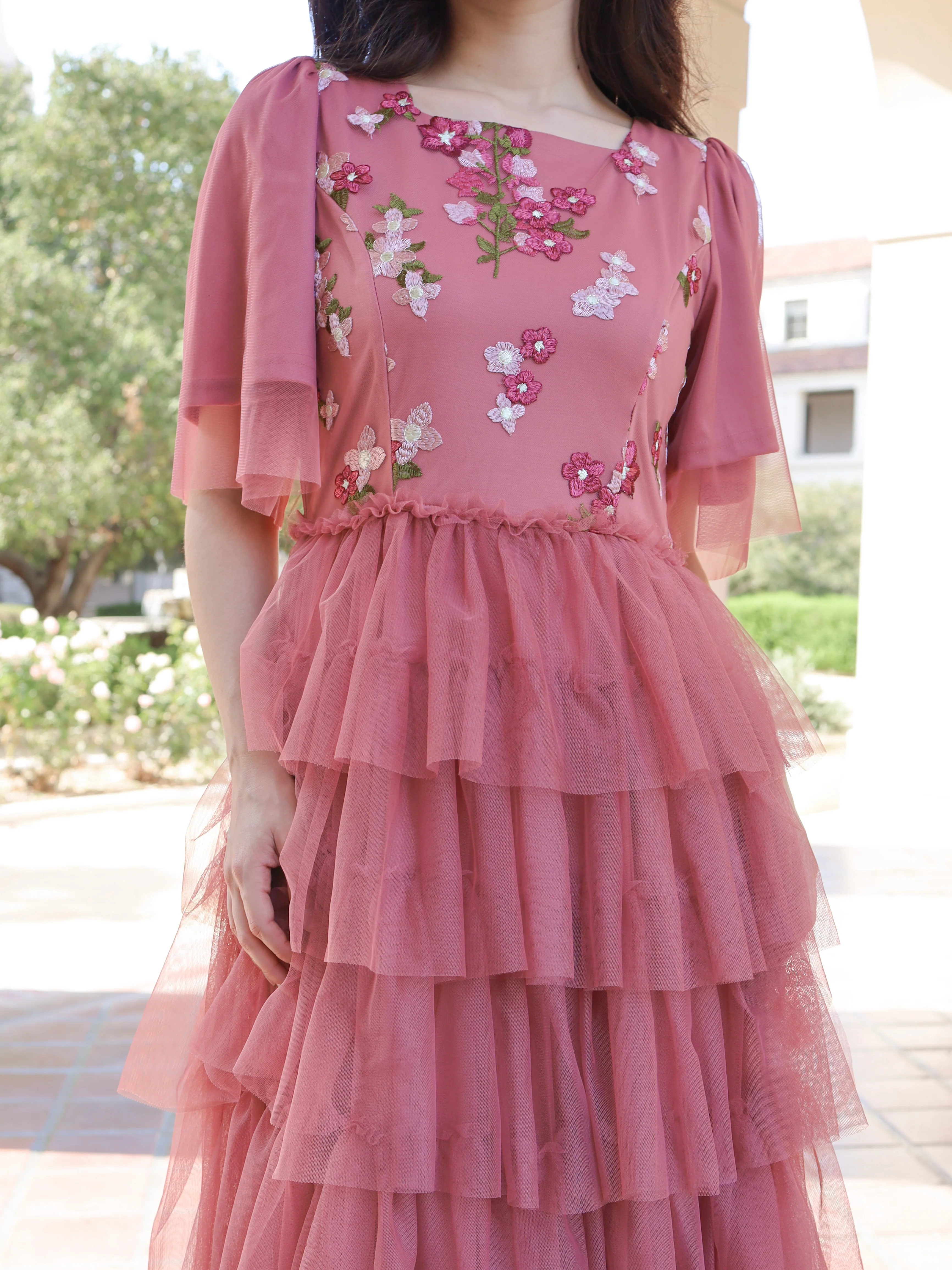 Autumn Blooms Dress - Image 4