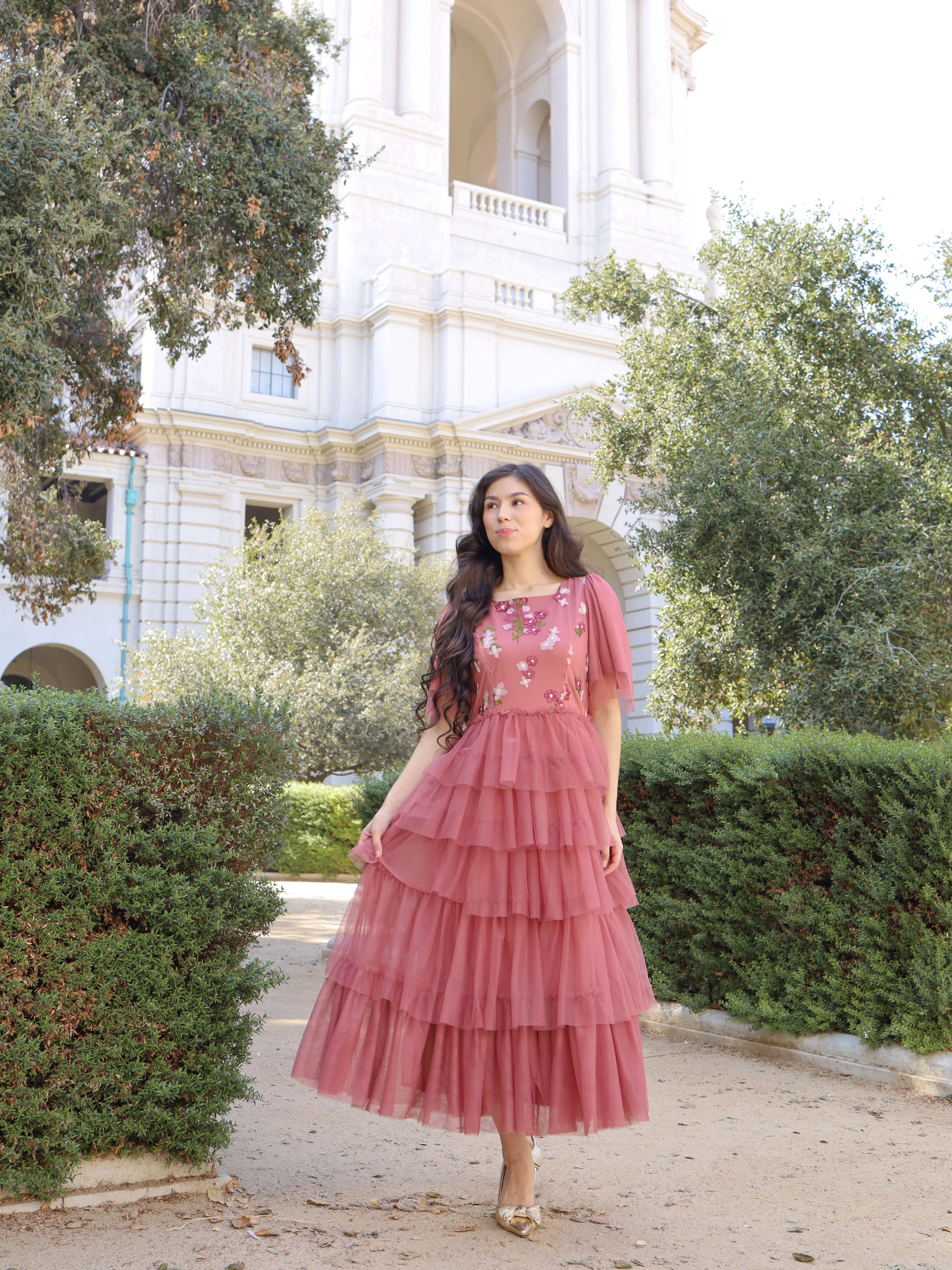 Autumn Blooms Dress - Image 7