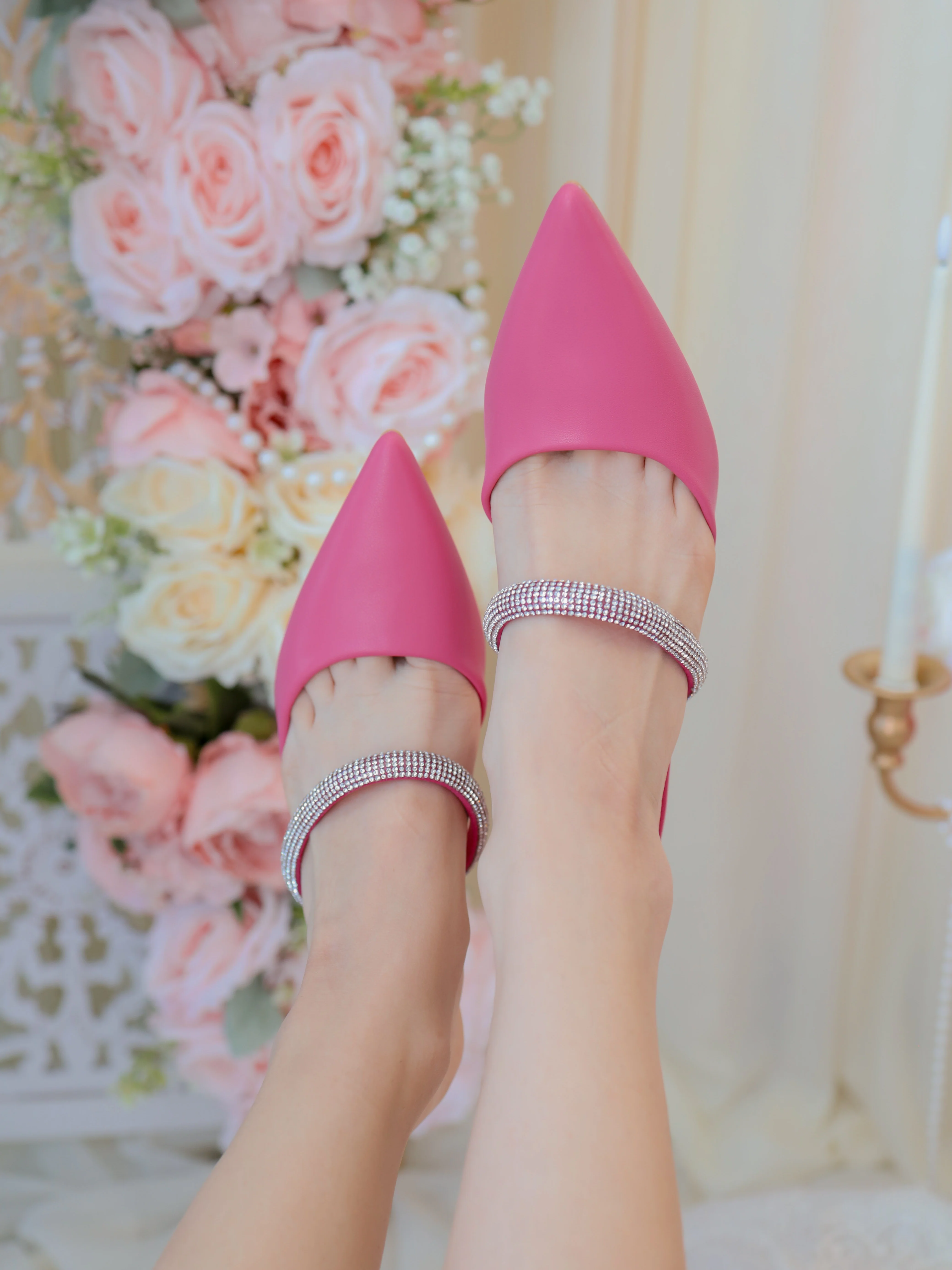 Katherine Heels in Pink - Image 3