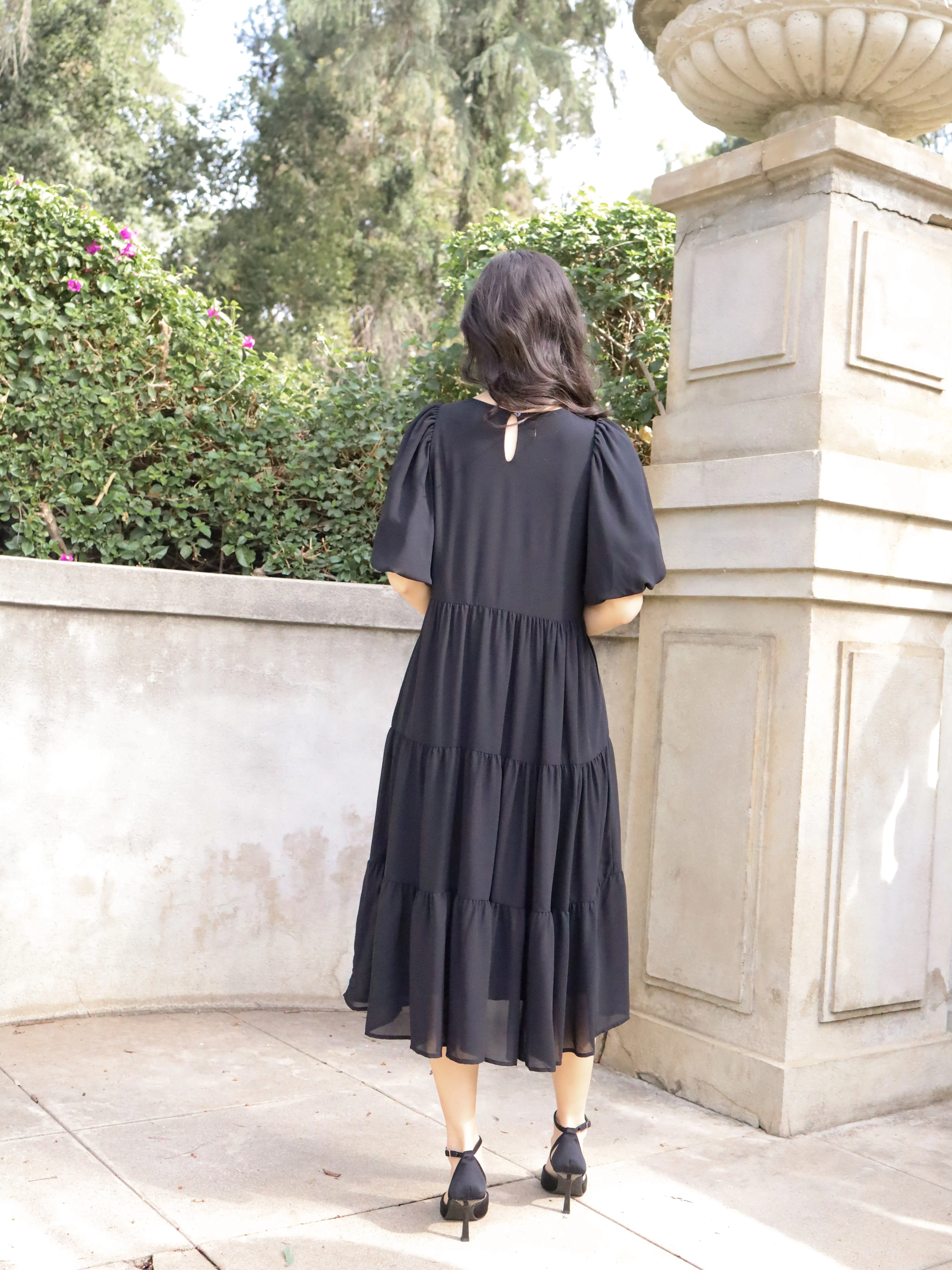 Mariah Dress - Black - Image 5