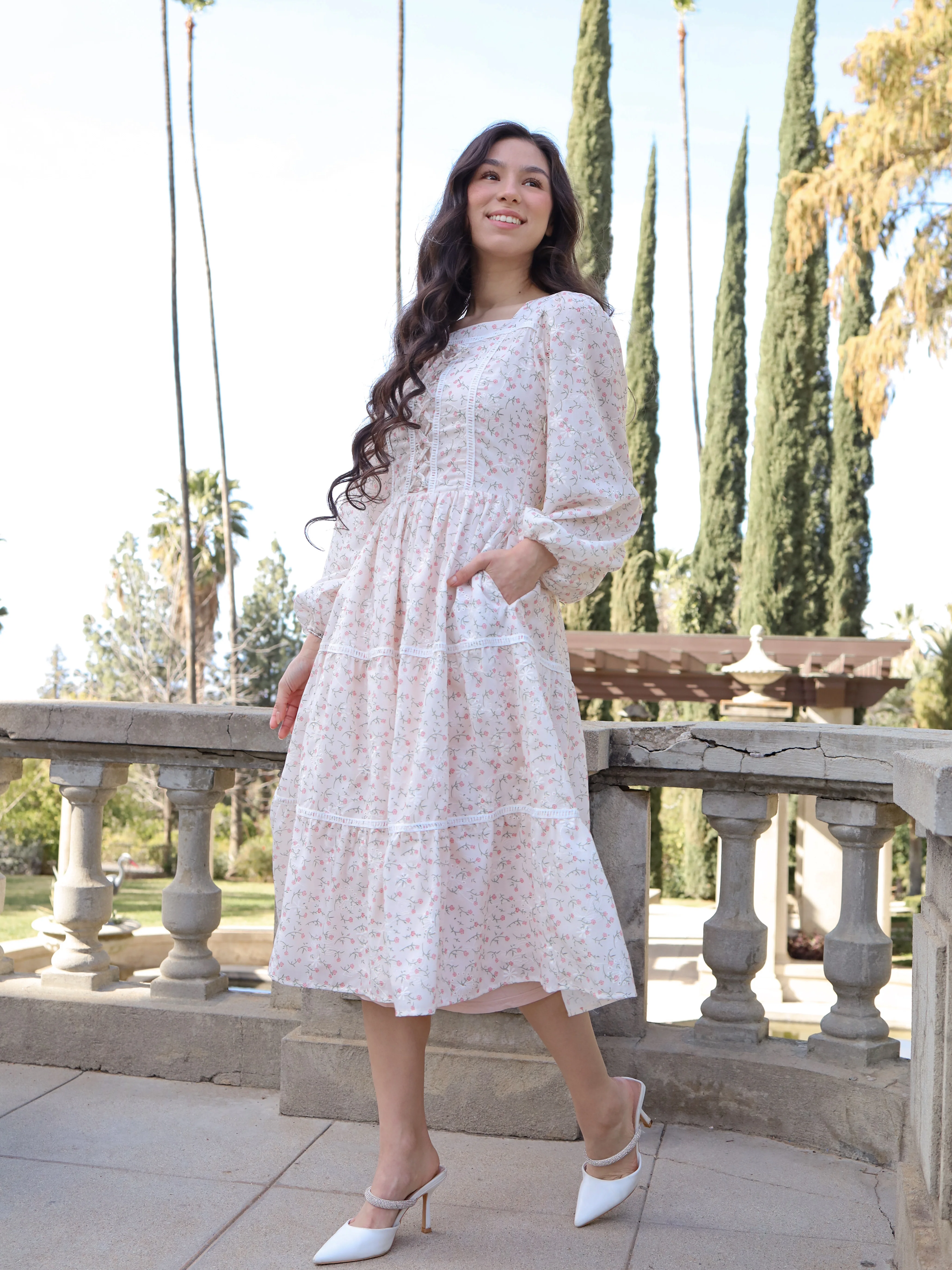 Rosette Whimsy Dress - Image 12
