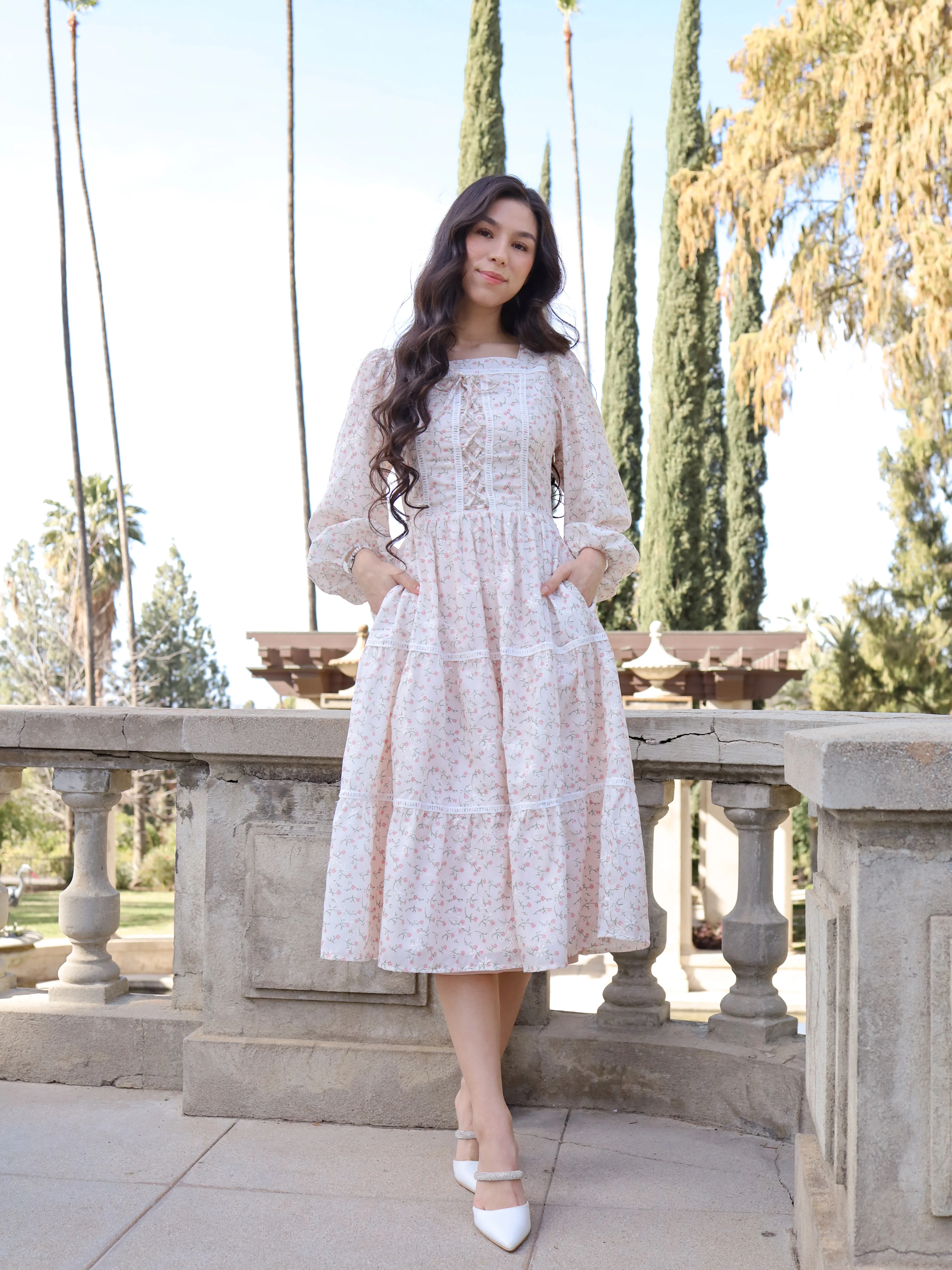 Rosette Whimsy Dress - Image 5