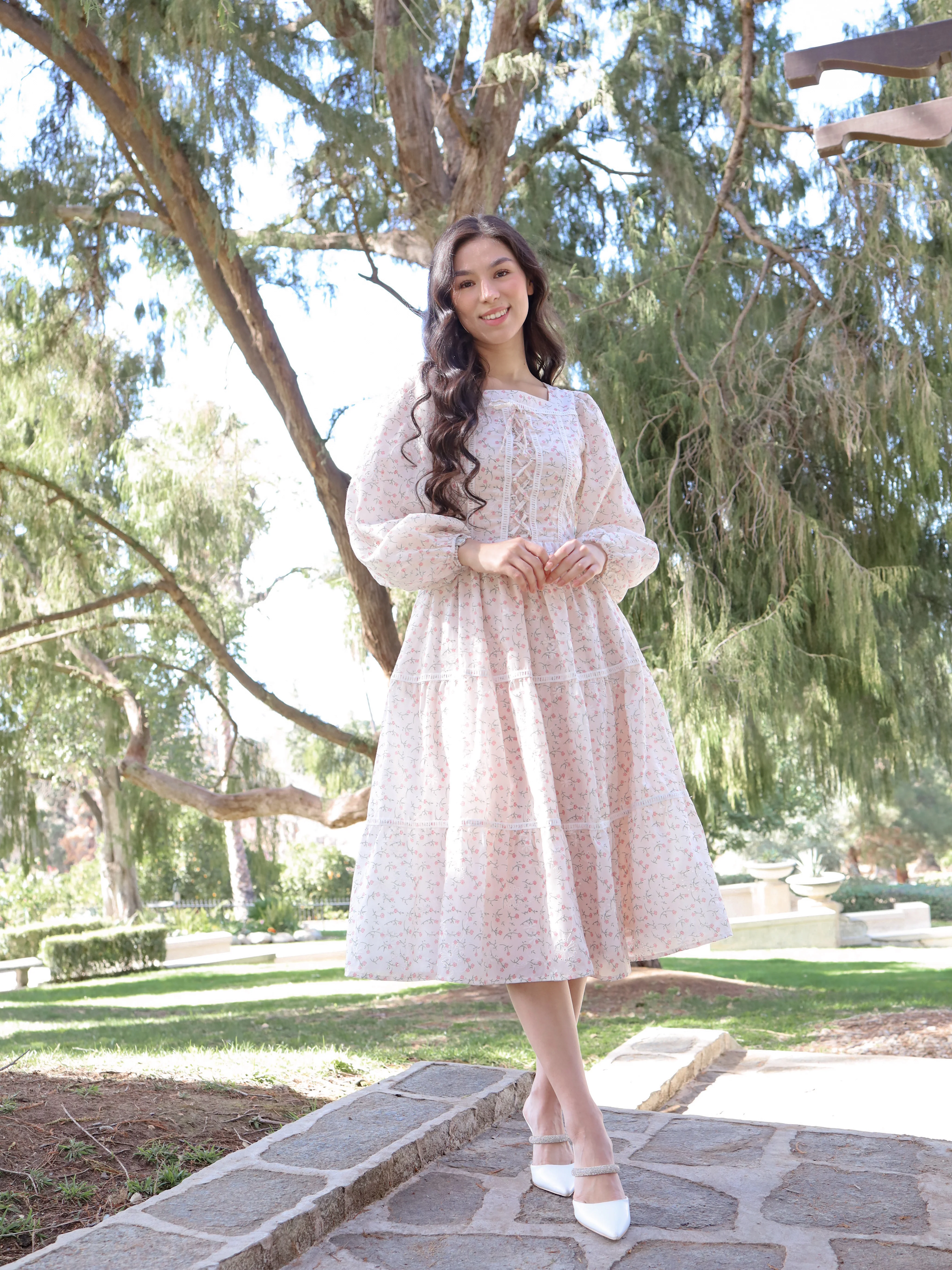 Rosette Whimsy Dress - Image 6