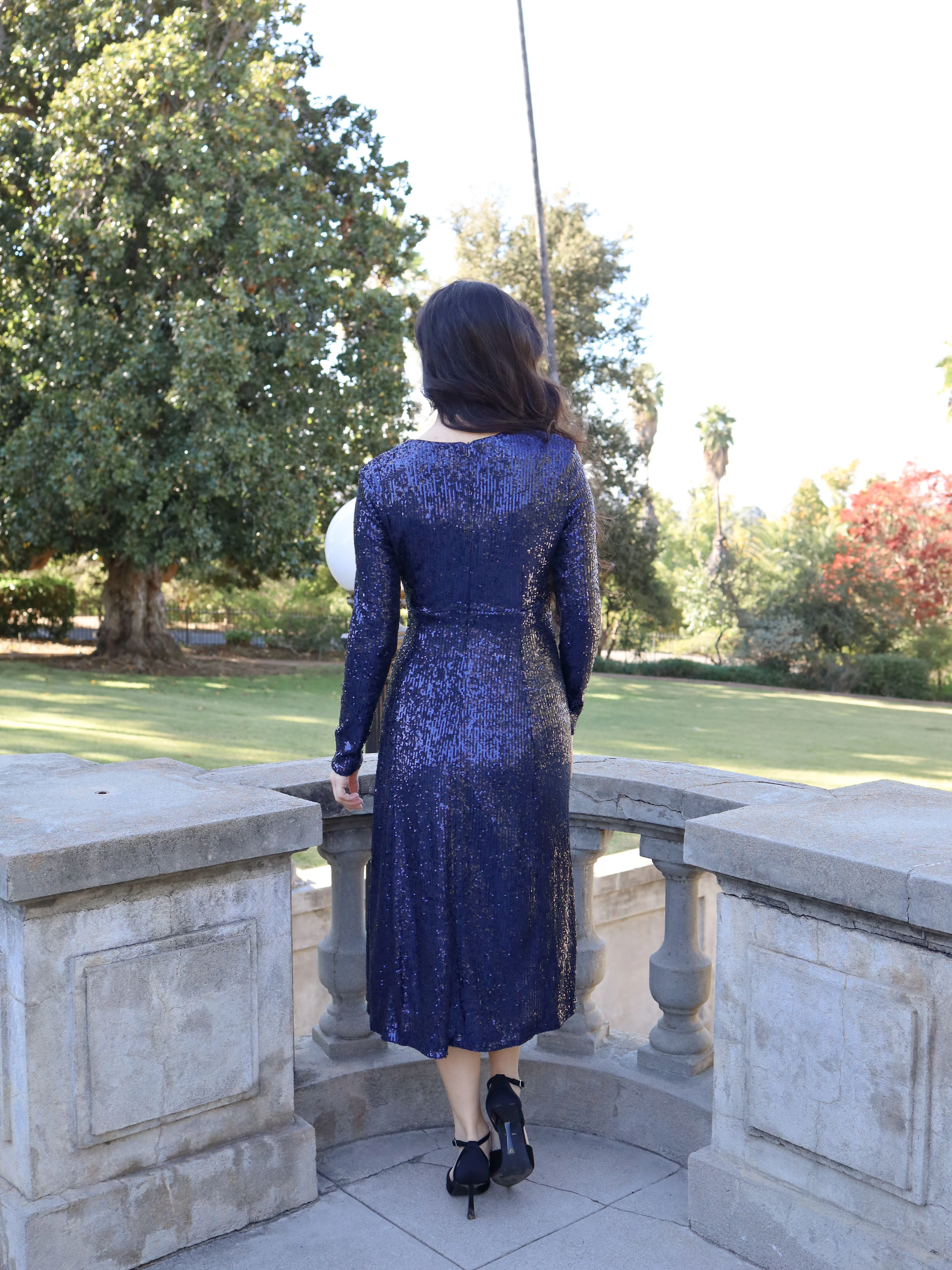 Starlet Dress - Navy - Image 4