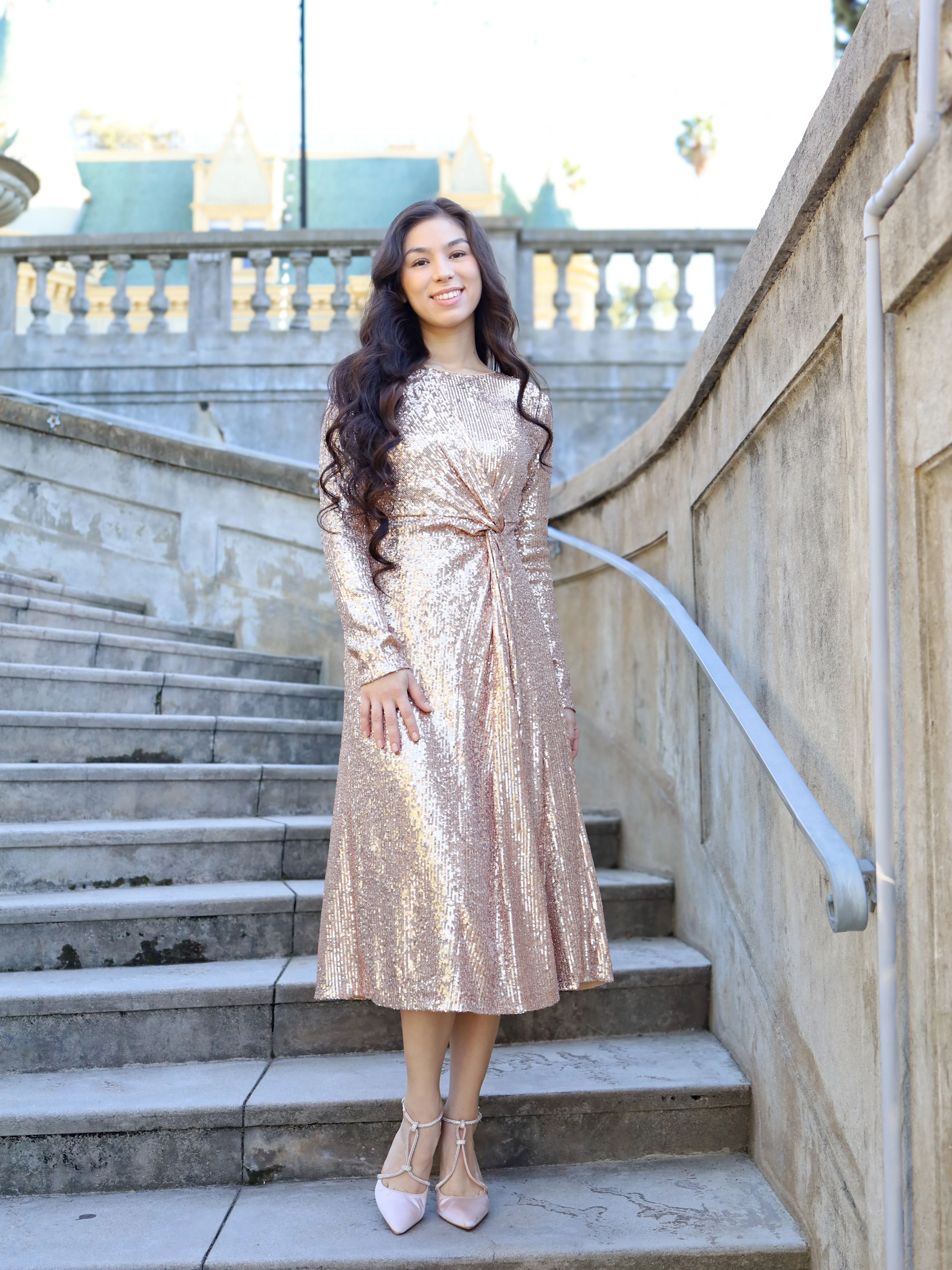 Starlet Dress - Rose Gold - Image 5