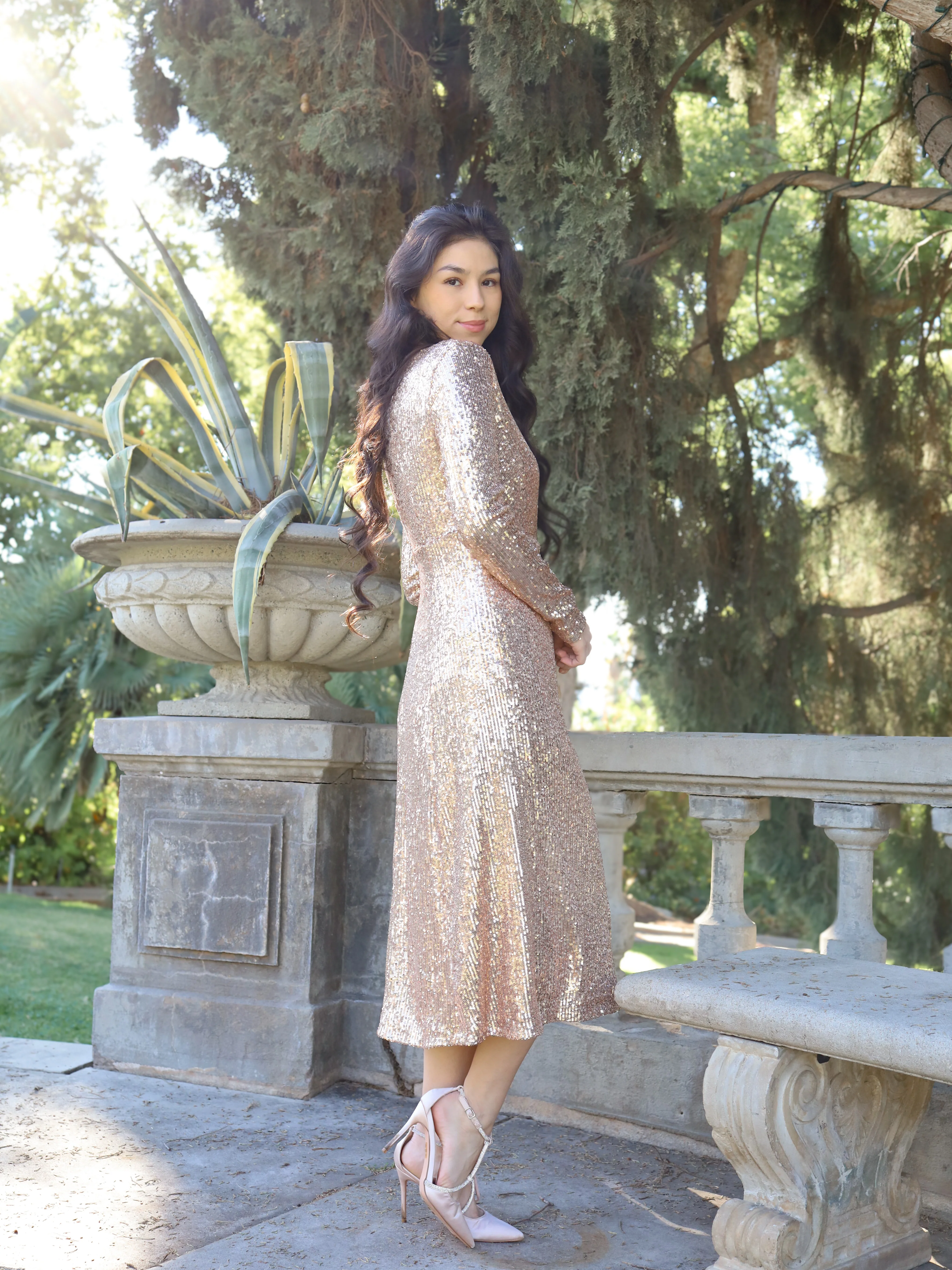 Starlet Dress - Rose Gold - Image 6